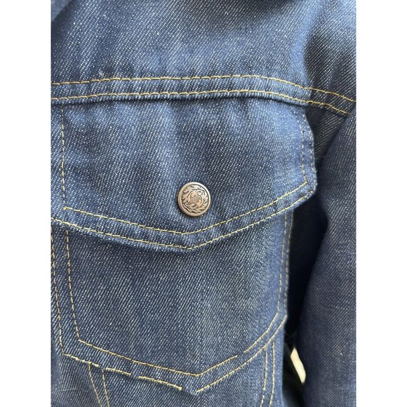 Raritan Denim Jacket with Sherpa Lining Mens 38 - Picture 5 of 16